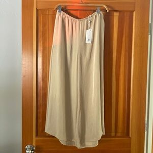 Vince Drapey Cropped Slip on Culottes size medium